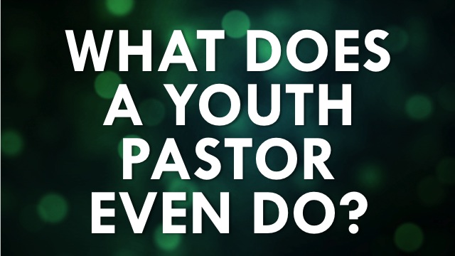 Youth Pastor Do